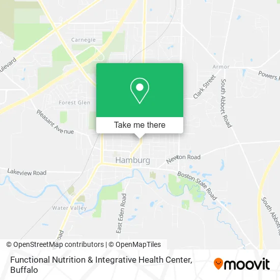 Functional Nutrition & Integrative Health Center map