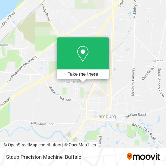 Staub Precision Machine map