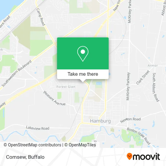 Comsew map