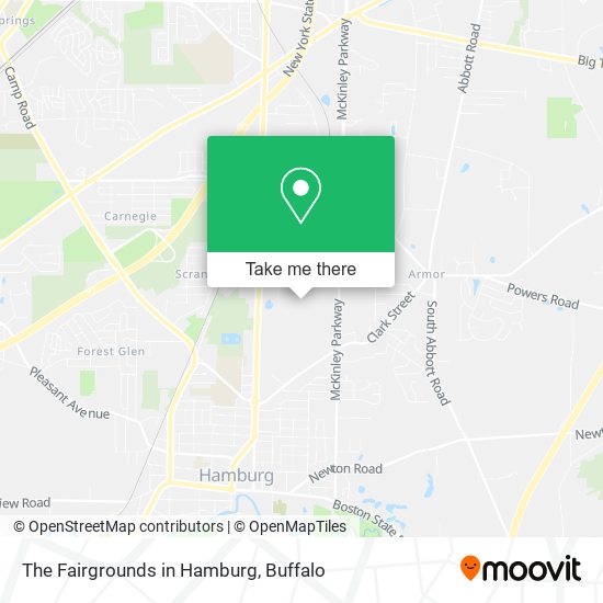 The Fairgrounds in Hamburg map