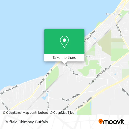 Buffalo Chimney map