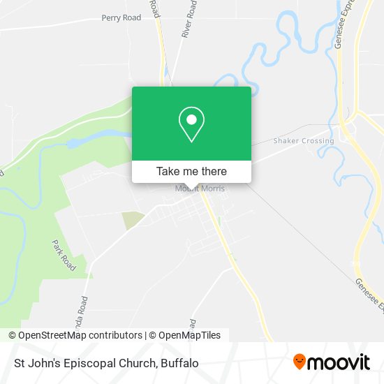 St John's Episcopal Church map