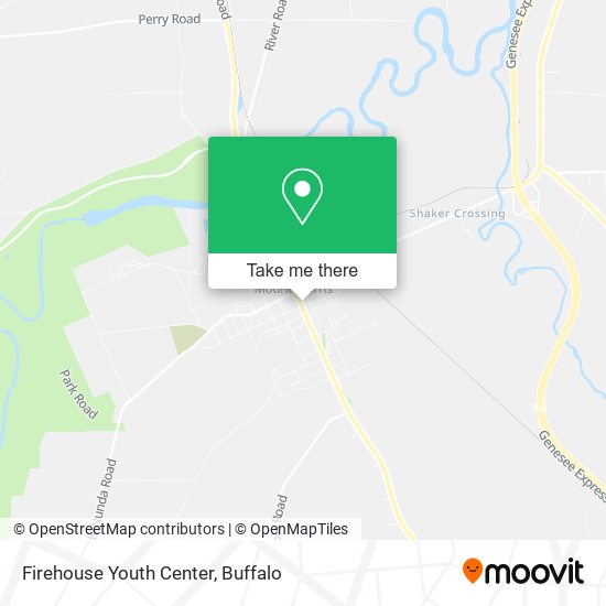 Firehouse Youth Center map