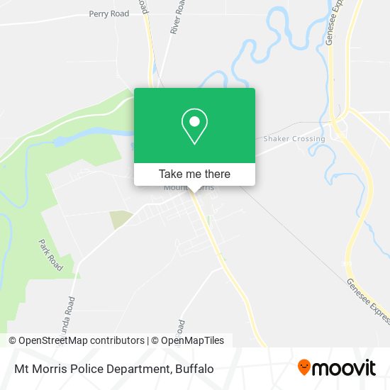 Mapa de Mt Morris Police Department