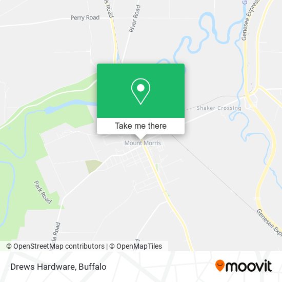 Mapa de Drews Hardware