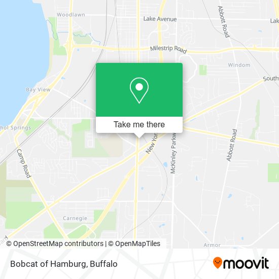 Mapa de Bobcat of Hamburg