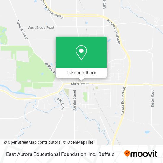 Mapa de East Aurora Educational Foundation, Inc.