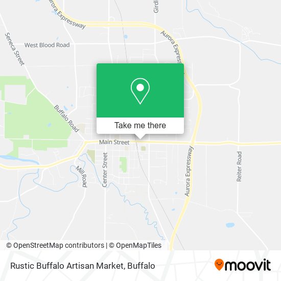 Mapa de Rustic Buffalo Artisan Market
