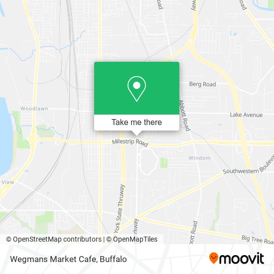 Mapa de Wegmans Market Cafe