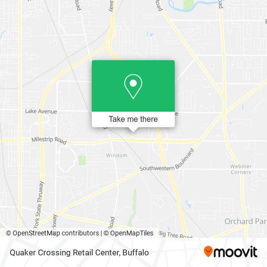 Mapa de Quaker Crossing Retail Center