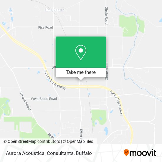 Mapa de Aurora Acoustical Consultants