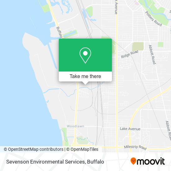 Sevenson Environmental Services map