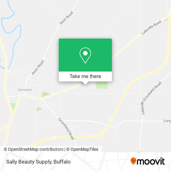 Mapa de Sally Beauty Supply