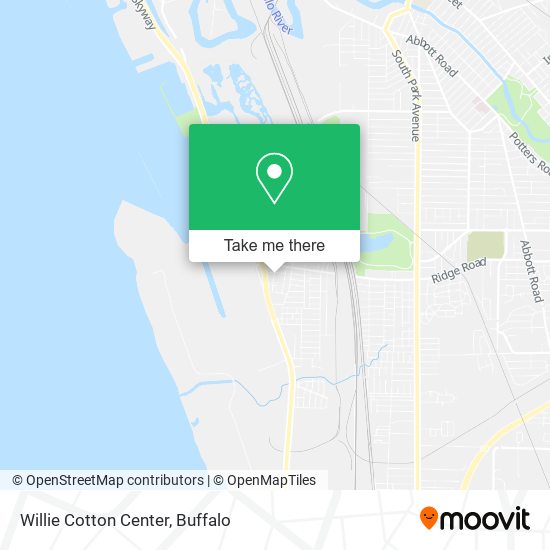 Mapa de Willie Cotton Center