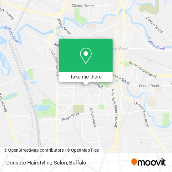 Donsetc Hairstyling Salon map