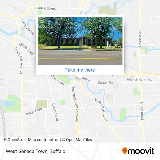 Mapa de West Seneca Town