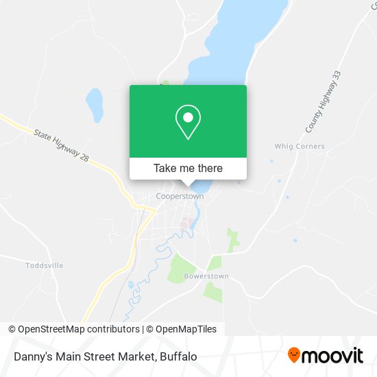 Danny's Main Street Market map