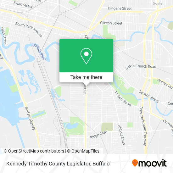 Kennedy Timothy County Legislator map