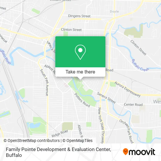 Family Pointe Development & Evaluation Center map