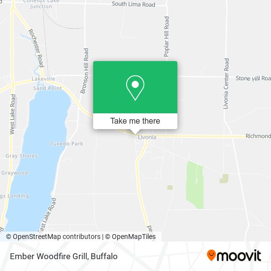 Ember Woodfire Grill map