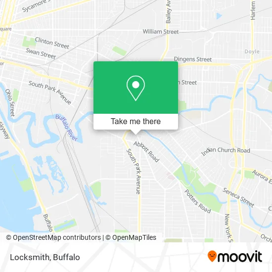 Locksmith map