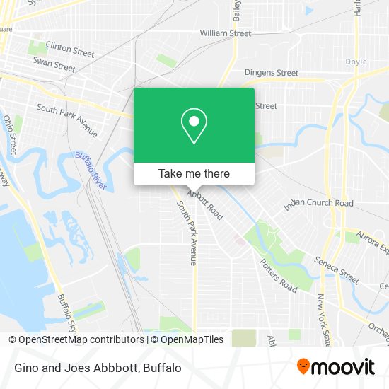 Gino and Joes Abbbott map