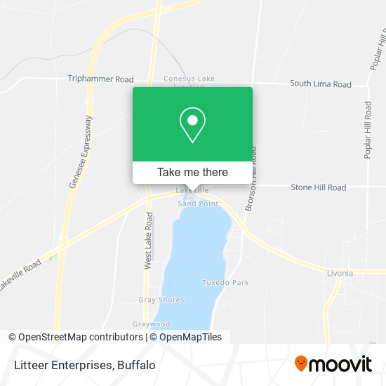 Litteer Enterprises map