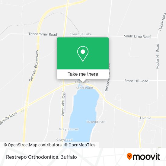 Restrepo Orthodontics map