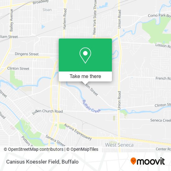 Canisus Koessler Field map