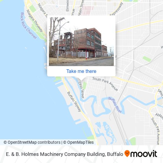 Mapa de E. & B. Holmes Machinery Company Building