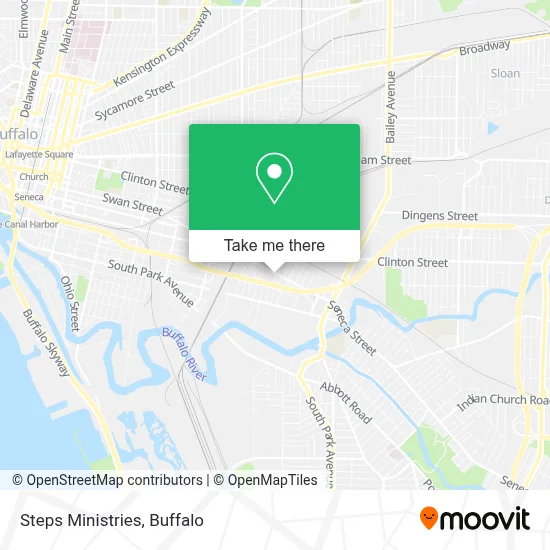 Steps Ministries map