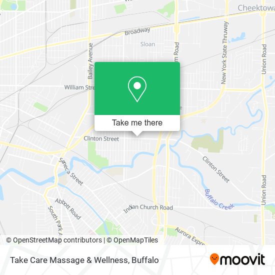 Take Care Massage & Wellness map