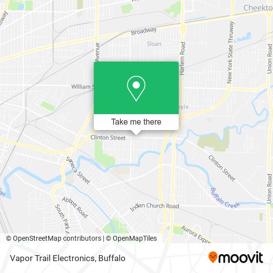 Vapor Trail Electronics map