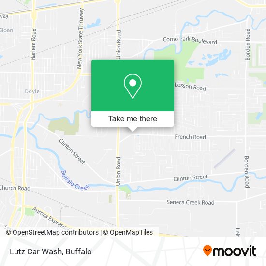 Lutz Car Wash map