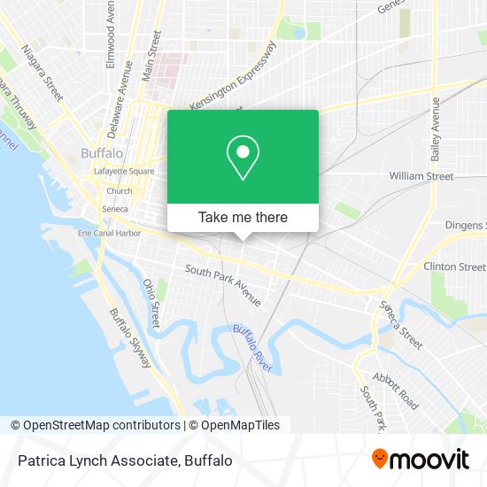 Patrica Lynch Associate map