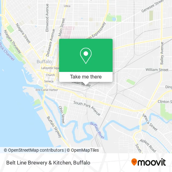 Belt Line Brewery & Kitchen map