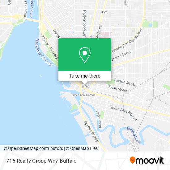 Mapa de 716 Realty Group Wny