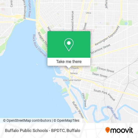 Buffalo Public Schools - BPDTC map