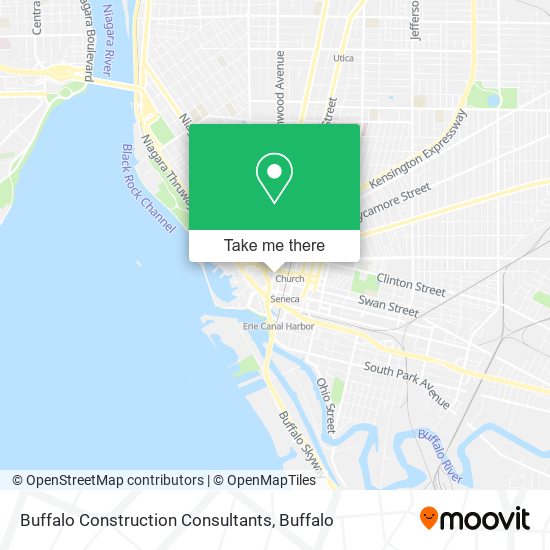 Mapa de Buffalo Construction Consultants