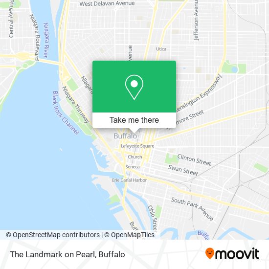 The Landmark on Pearl map