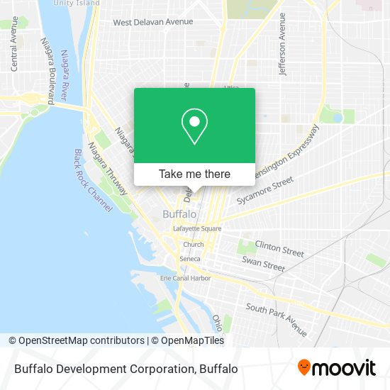 Mapa de Buffalo Development Corporation