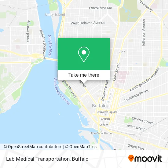 Lab Medical Transportation map