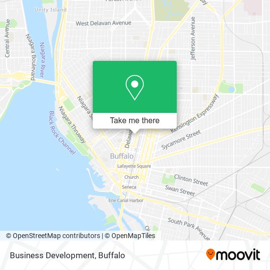 Business Development map