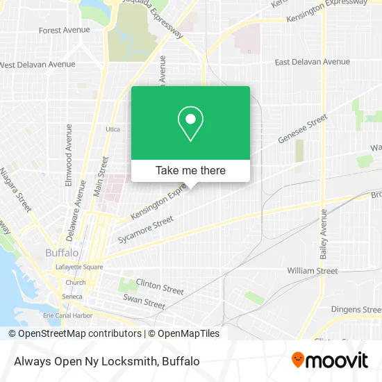 Mapa de Always Open Ny Locksmith