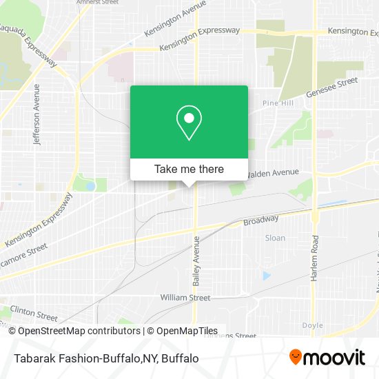 Tabarak Fashion-Buffalo,NY map