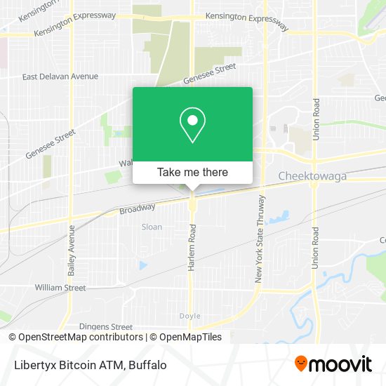 Libertyx Bitcoin ATM map