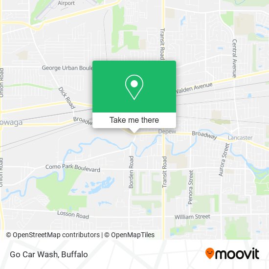 Mapa de Go Car Wash