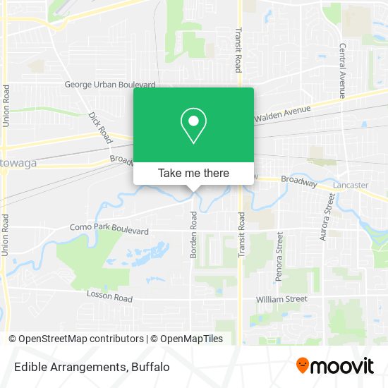 Edible Arrangements map