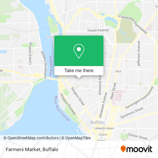 Farmers Market map