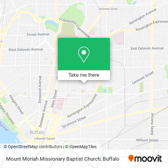 Mount Moriah Missionary Baptist Church map